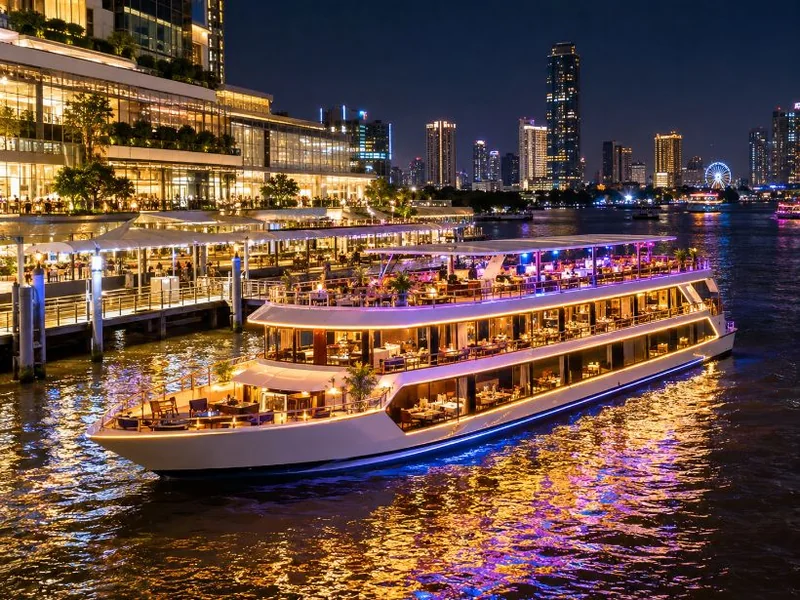 Super Galaxy Dinner Cruise from ICONSIAM